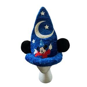 Disney Parks Mickey Mouse Ear Fantasia Sorcerer Wizard Hat Youth Vintage